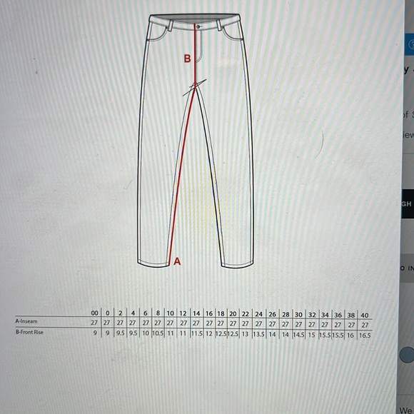 Universal Standard Ankle zip Seine highrise jeans 27 inch True Blue - Picture 6 of 6